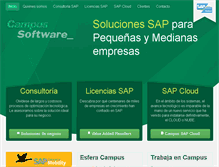 Tablet Screenshot of campus-software.com